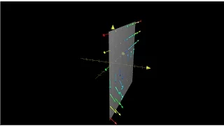 Slice of a 3d vector field