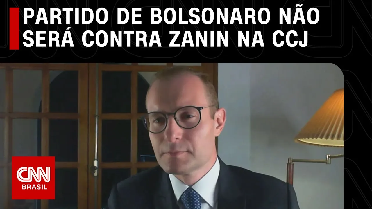 Partido de Bolsonaro não será contra Zanin na CCJ | CNN 360º