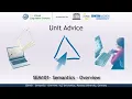SEM101 - Unit Advice Semantics