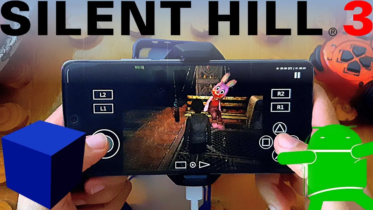 Silent Hill 3 AetherSX2 - PS2 Emulator Android Gameplay - 2022