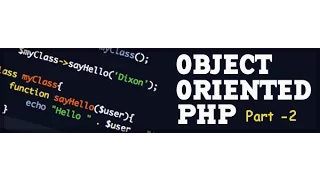 OOPS concepts in PHP Constructor function Part 2