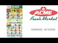 ACME Fresh Market Weekly Ad - 2025