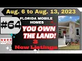2 LEFT Three Florida Mobile Homes for Sale in an Upscale ROC Own the Land Four 23