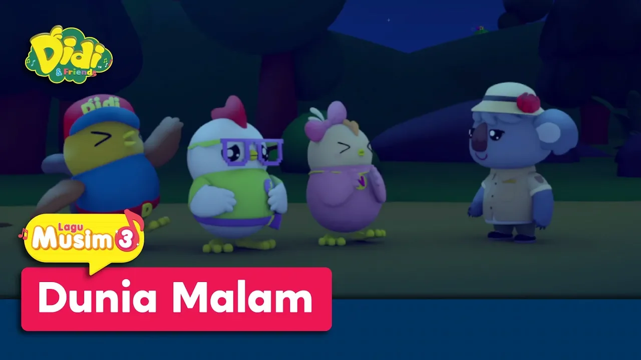 Didi & Friends | Lagu Baru Musim 3 | Dunia Malam