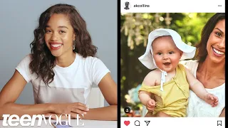 Laura Harrier Breaks Down Her Favorite Instagram Accounts Teen Vogue