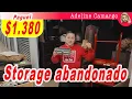 Arrematei um storage abandonado por $1.380, sera que valeu valeu o investimento?