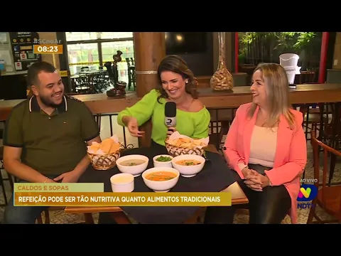 Confira os benefícios e variedades de sopas e caldos nas refeições