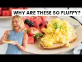 How to Make Fluffy Scrambled Eggs With Sour Cream Easy Breakfast Recipe
