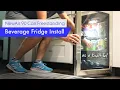 Will it fit Newair 90 can freestanding beverage fridge AB-850 installed in a tiny cabinet space