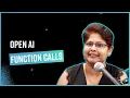 Open AI Function Calls - Extracting Structured Data From Text