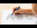 FREE Alphabet Tracing Worksheet Generator Print A-Z in Seconds TinyTreks