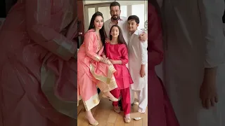 Sanjay Dutt With His Wife Manyata Dutt And Family Sanjaydutt Shorts Ytshorts 