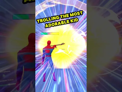 Trolling an adorable kid in war of wizardsVR #vrgaming #warofwizards #cutekids #gaming
