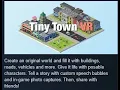 Tiny Town VR - Endless open world sandbox get lost for hours 11min gameplay learning buttons