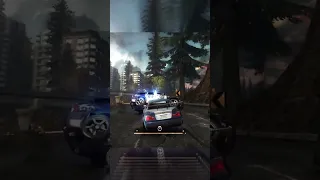 BMW M3 GTR Got Flipped After Hitting A Roadblock NFS MW REMASTERED 