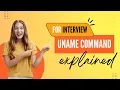 Linux uname command with examples how to use uname command uname command for beginner explained