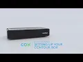 Setting up your Cox Contour 2 TV box