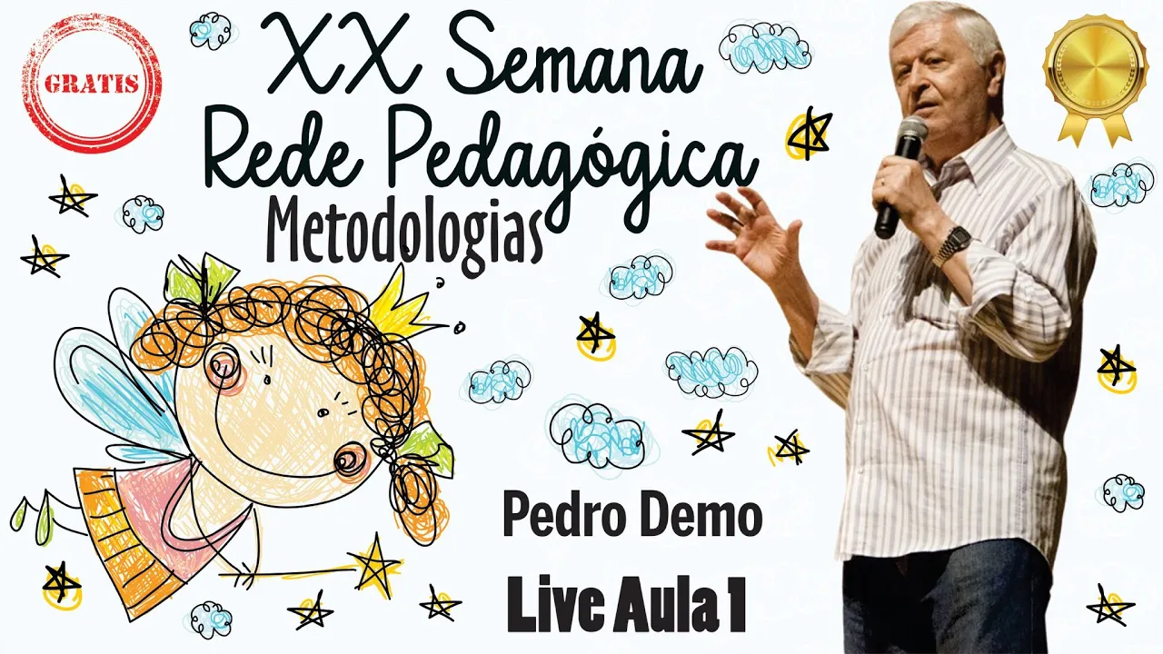Metodologias Ativas com Pedro Demo (live aula 1)