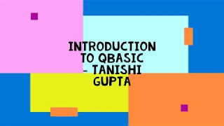 QBASIC programming part 1
