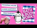 How to open Pocketbac hand sanitizers BBW holder for inhaler
