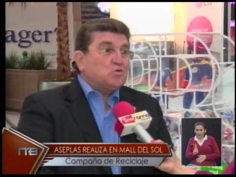 Aseplas realiza en Mall del Sol campaña de reciclaje