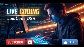 LIVE CODING LeetCode DSA Challenge Solving in Python