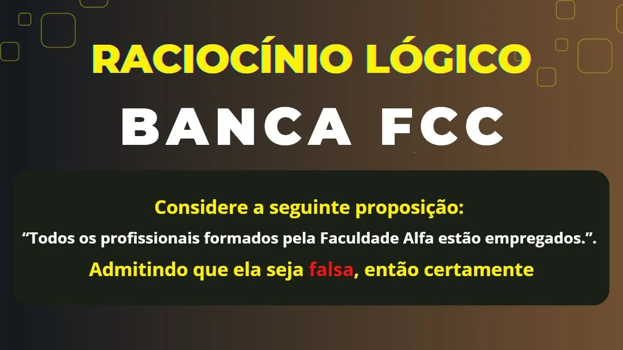 Raciocínio Lógico - Banca #FCC - Questão 23 - Diagramas lógicos, Proposições categóricas