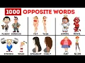 1000 Opposite Words in English Antonyms in English Common opposites English Vocabulary