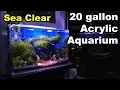 SeaClear 20 Gallon acrylic aquarium tank
