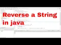 Question 1 How to reverse a String in java Top 100 Java Interview Questions