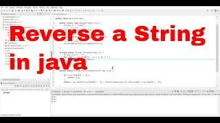 Question 1 How to reverse a String in java Top 100 Java Interview Questions
