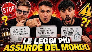 VERO o FALSO? - LE LEGGI PIÙ ASSURDE DEL MONDO con Riccardo Dose e Dadda