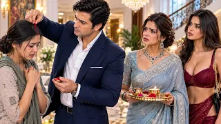 करोड़पति आदमी ने दो पत्नीयो के होते हुए नौकरानी की माँग में भर दिया सिंदूर सबके सामने हुआ फैसला😱