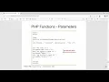 PHP Functions PHP Forms GET POST Function