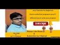 First Java Program in Hindi Hello World Run Java Program in CMD Lec 04