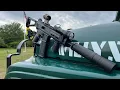 Test Run of My New Omega 36M on my 8 5 SBR PSA 300 Blackout Jakl
