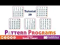 Pattern Programs Tutorial 29 Live Class