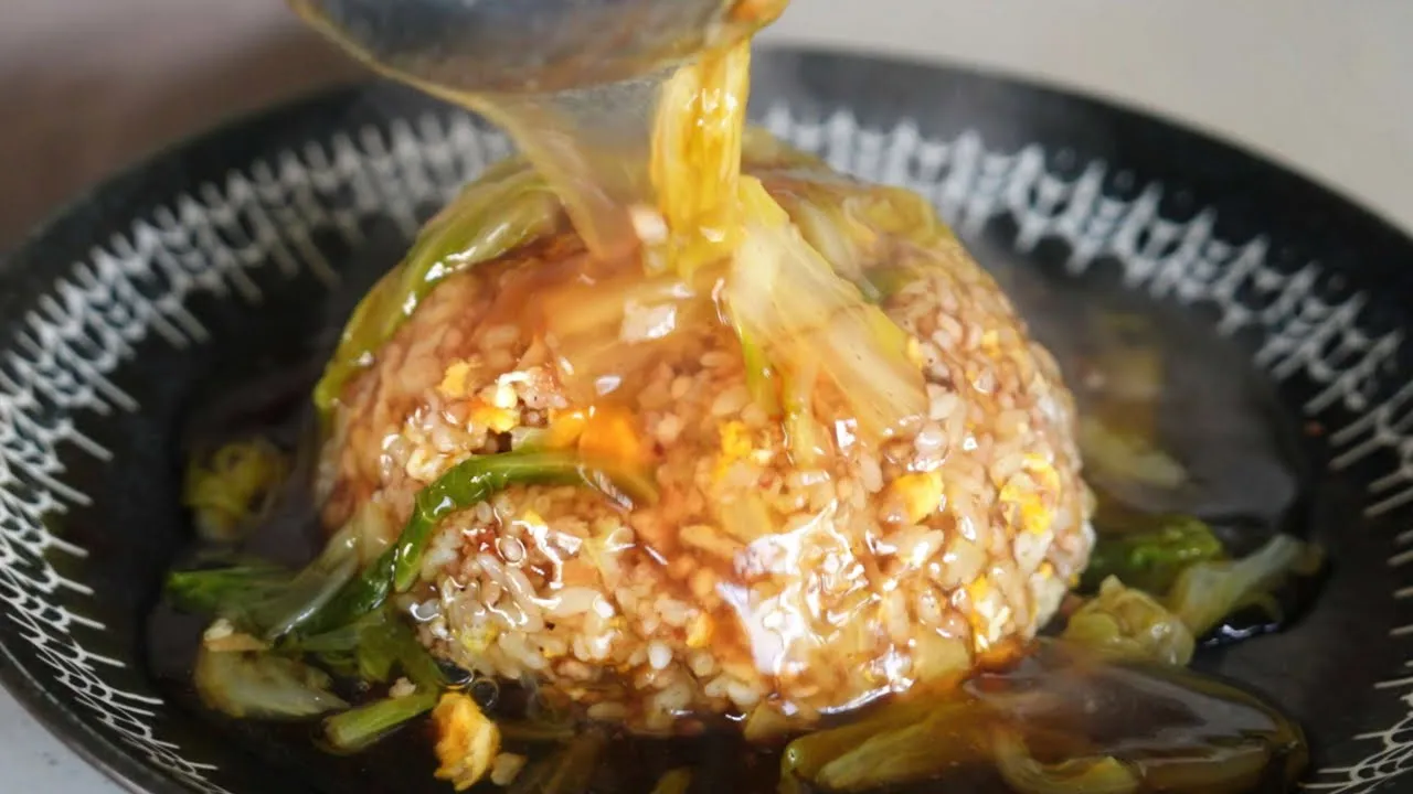 白菜あんかけチャーハン