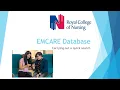 Emcare database carrying out a quick search
