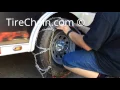 TireChain com Travel Trailer Tire Chains Installation