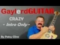 CRAZY by Patsy Cline - Intro Only REVISED how to play the intro