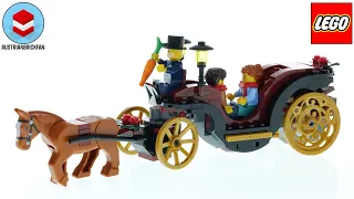 LEGO 40603 Wintertime Carriage Ride – LEGO Speed Build Review