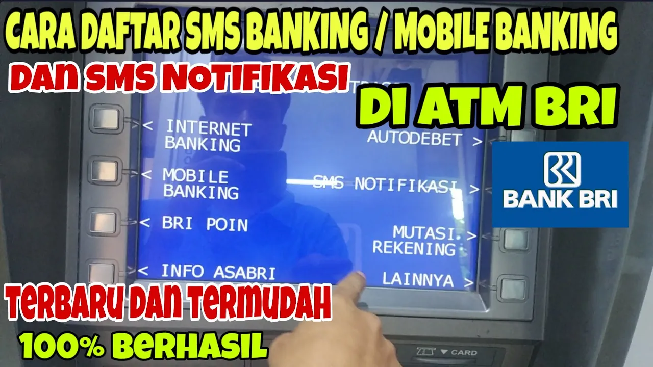 Daftar Internet Banking BRI Di ATM - BRImo 2021