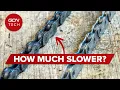 Download Lagu We Lab Tested A Dirty Chain, How Much Slower Was It?