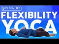 15 minute Yoga for Flexibility Legs Hamstrings Inner Thighs
