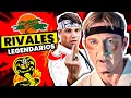 Son amigos en la vida real Ralph Macchio DANIEL LARUSSO William Zabka JOHNNY LAWRENCE