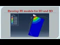 Numerical Indentation ABAQUS 2020
