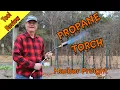 Harbor Freight Propane Torch weed killer with Trigger Start