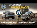 2024 GMC Sierra vs 2024 Ford Super Duty - What s The Difference