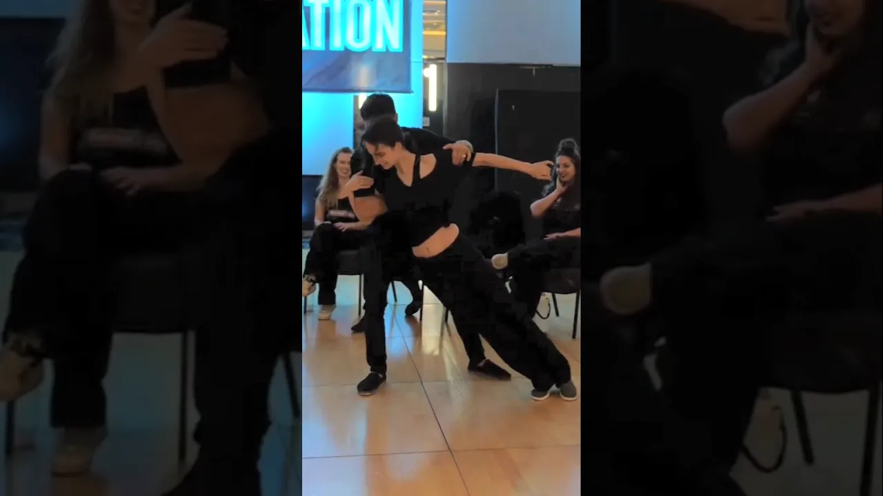 Sooo in sync at the end 🤌😍 #improv #westcoastswing